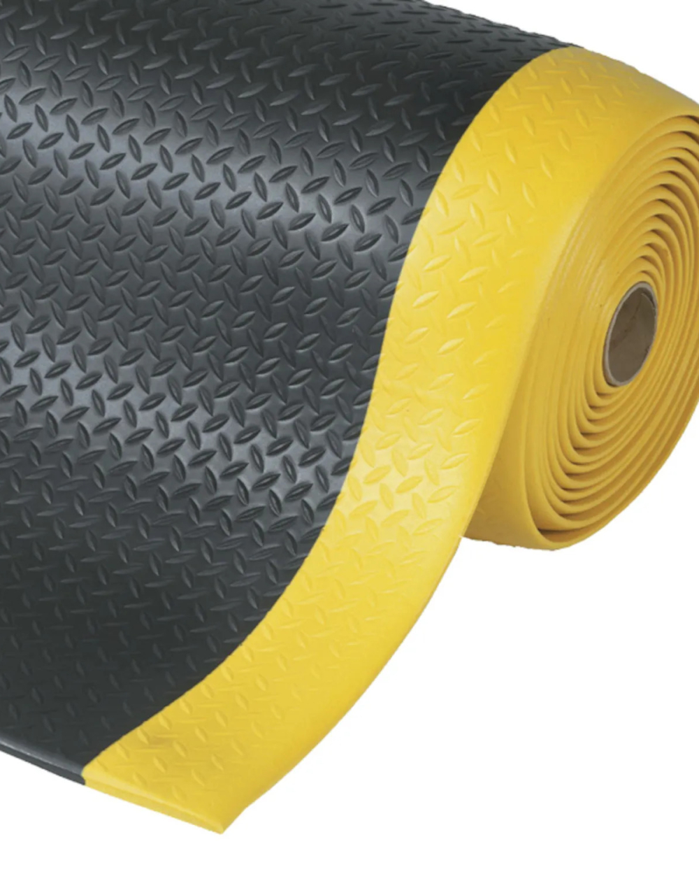 Ταπέτο ορθοστασίας 419-DIAMOND SOFT TRED ΜΑΥΡΟ-ΚΙΤΡΙΝΟ 91x150cm