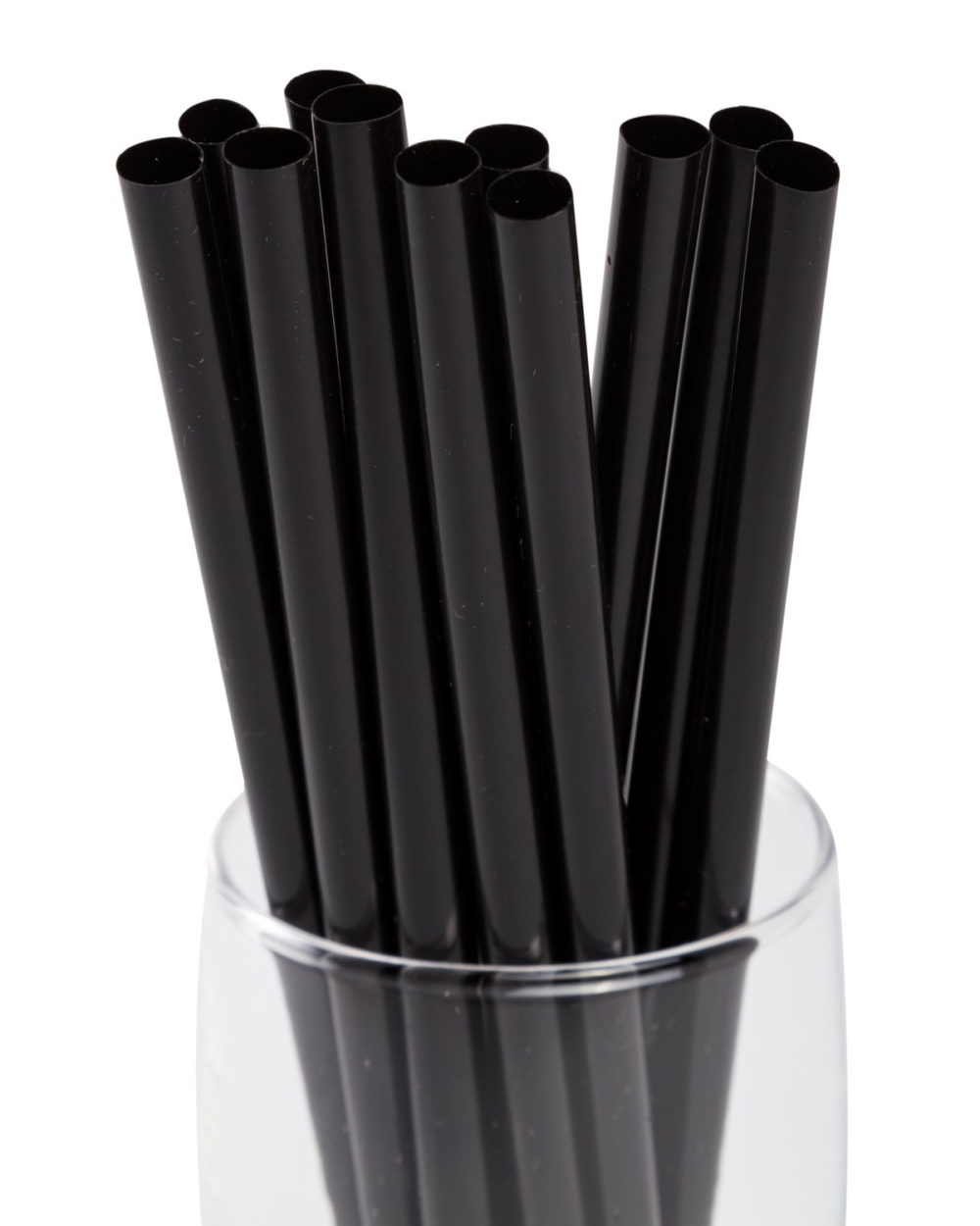 Καλαμάκι reusable γρανίτας jumbo MAYΡΟ 1/1 500τεμ.