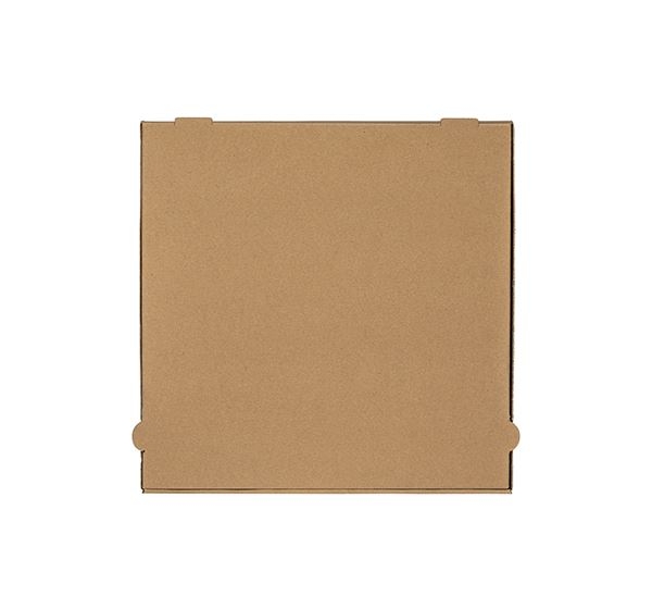 Κουτί πίτσας ατύπωτο Κραφτ 33x33x4cm  50τεμ.