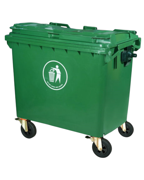 Πλαστικός κάδος 660Ltr