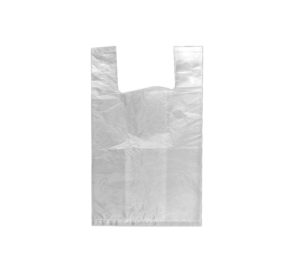 Τσάντες T-shirt HDPE Διάφανες Deluxe 50cm 1kg