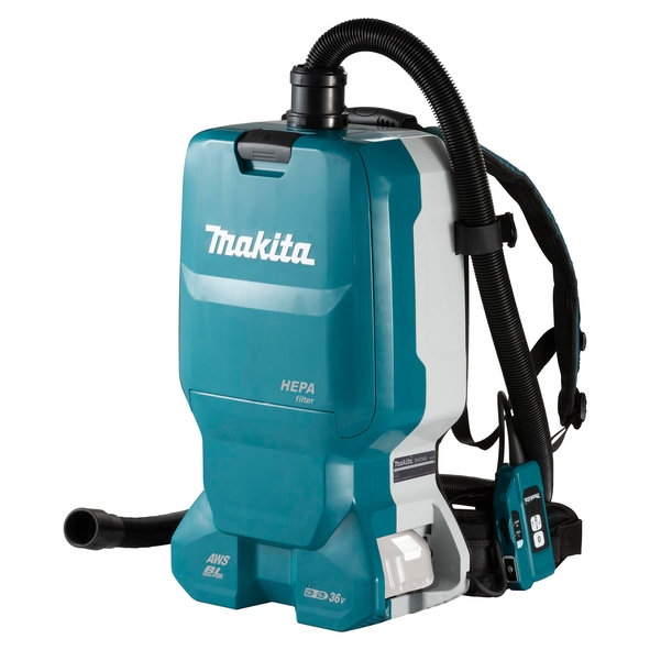 Σκούπα Πλάτης  18Vx2 6L / HEPA / BL / AWS (Μόνο το σώμα)