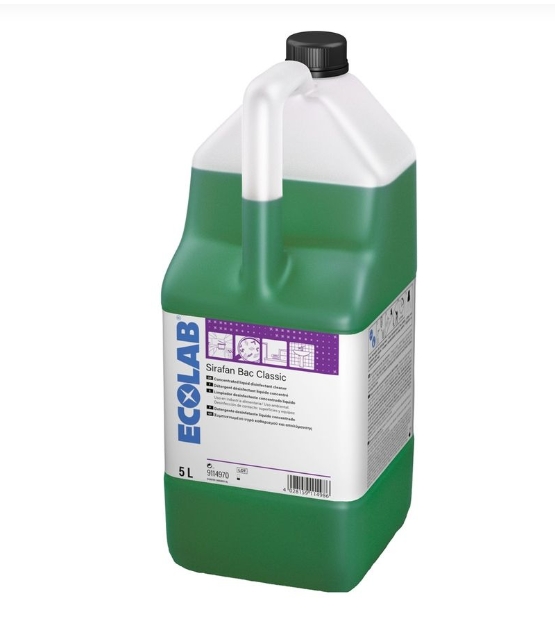 ECOLAB Sirafan Bac Classic καθαριστικό και απολυμαντικό 5L
